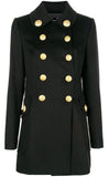 Double-Breasted Fitted Coat