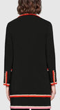 Viscose Jacket with Fox Crest | DESIGNER INSPIRED FASHIONS