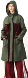 Fringed Two-Tone Parka Coat *Low Stock*