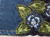 Embellished Faded Flared Jeans - DESIGNER INSPIRED FASHIONS