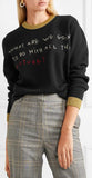 'What are we going to do with all this future' Knit Sweater