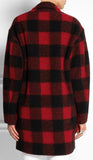 'Gabrie' Plaid Wool-Blend Coat - DESIGNER INSPIRED FASHIONS
