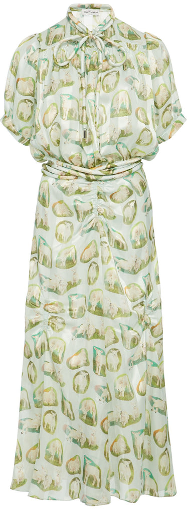Printed Smock Dress