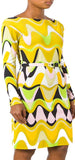 Signature Print Shift Dress