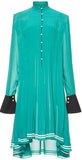 Pleated Shift Dress
