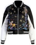 Embroidered Bomber Jacket