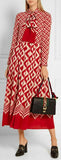 Geometric Printed Neck-Tie Dress - DESIGNER INSPIRED FASHIONS