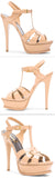 Tribute Patent Sandal-Light Nude - DESIGNER INSPIRED FASHIONS