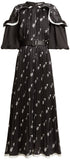 Arrow Print Midi Dress