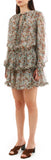 Floral Silk Dress | DESIGNER INSPIRED FASHIONS