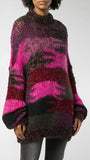 Camouflage Jacquard Knit Jumper