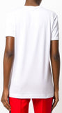 Floral Heart Appliqué T-shirt