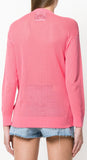 Mesh Teddy Swing Sweater - Black, Pink, Blue