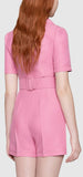Belted Short Jumpsuit