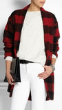 'Gabrie' Plaid Wool-Blend Coat - DESIGNER INSPIRED FASHIONS