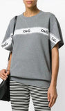 Sequinned Short-Sleeved Sweatshirt