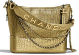 Gabrielle Small Hobo Bag, Gold