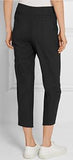 Asymmetric Cropped Pants in Black - DESIGNER INSPIRED FASHIONS