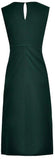 Sleeveless V-Neck Midi Dress