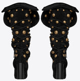 Meurice Boot in Suede and Studs