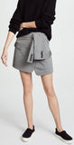 Tie Front Mini Skirt