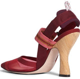 'Colibrì' Slingback Pumps, Red