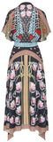 Arabesque Printed Poplin Dress