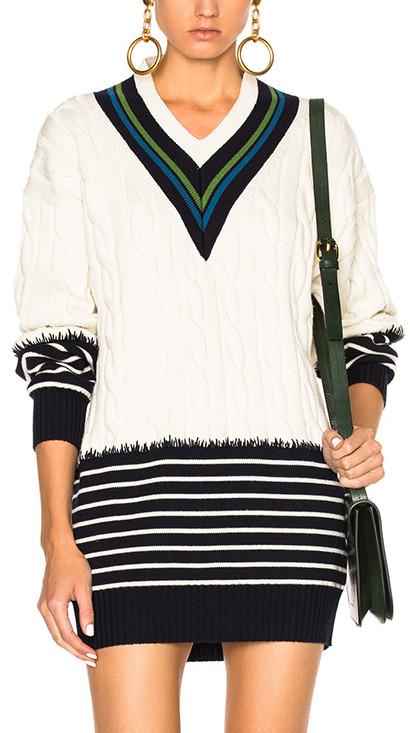 'Cricket Marine' Sweater - DESIGNER INSPIRED FASHIONS