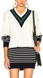 'Cricket Marine' Sweater - DESIGNER INSPIRED FASHIONS