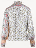 Printed Silk Shirt | DESIGNER INSPIRED FASHIONS
