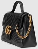 GG Marmont Medium Top Handle Bag - Nude or Black