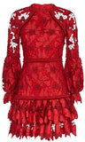 'Fransisca' Floral Embroidered Dress