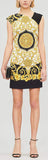 Baroque Sleeveless Printed Mini Dress | DESIGNER INSPIRED FASHIONS