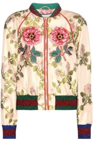 Embroidered Bomber Jacket - DESIGNER INSPIRED FASHIONS