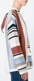 Striped Hooded Jumper - DESIGNER INSPIRED FASHIONS