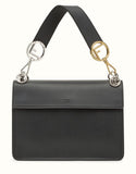 KAN I F Black Leather Bag