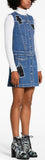 Sleeveless Denim Dress with Embroidered Patches | DESIGNER INSPIRED FASHIONS