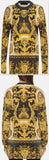 'Barocco' Print Sweater