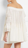 Off-the-shoulder Broderie Anglaise Cotton-Voile Top - DESIGNER INSPIRED FASHIONS
