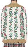 Ruffle Knit Cardigan Sweater