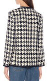 Houndstooth Tweed Jacket | DESIGNER INSPIRED FASHIONS