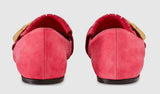Suede Ballet Flat, Pink | DESIGNER INSPIRED FASHIONS