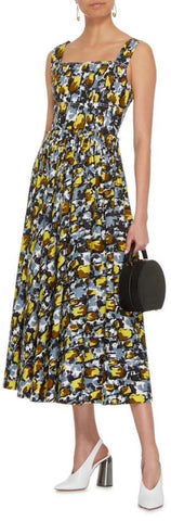 Printed Midi Sundress