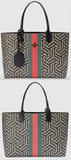 GG Caleido Web Tote Bag