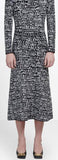 Logo Intarsia Knit Midi Skirt | DESIGNER INSPIRED FASHIONS