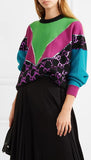 Sequin-Embellished Wool Sweater