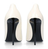 Patent Teddy Pumps - White or Red