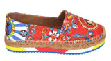 'Carretto' Print Espadrilles - DESIGNER INSPIRED FASHIONS