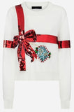 Sequin-Embellished Sweater