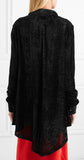 Striped Devor̩-Velvet Shirt